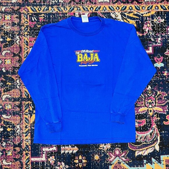 Vintage 1999 Baja Mexico Off Road Motorsports Racing T Shirt Man Size Large - Picture 1 of 2